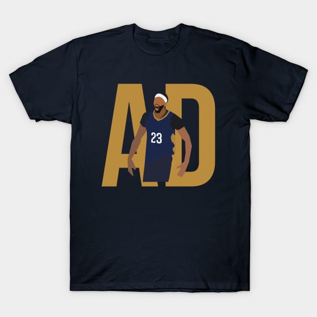 Anthony Davis - AD T-Shirt by xavierjfong